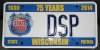 75th Anniversary License Plate